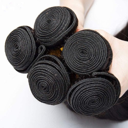 Flady Body Wave 3 Bundles Human Hair 18 20 22 Inch 100% Unprocessed 12A Human Hair Bundles Body Wave 3 Bundles Human Hair Weave Body Wave Human Hair Extensions Natural Color