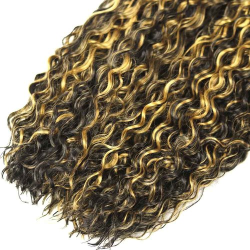 Habiliana Bundles Human Hair 24 26 28 Inch P1B/27 Human Hair Bundles 12A Unprocessed Brazilian Virgin Quick Weave Hair Extensions for Black Women