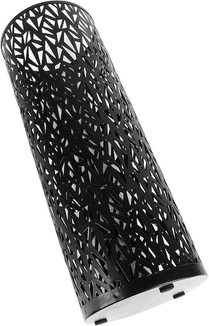 Semme Round Metal Umbrella Holder, and Watertight, Modern Design, Stable for Entryway, Office, Home Use (M)