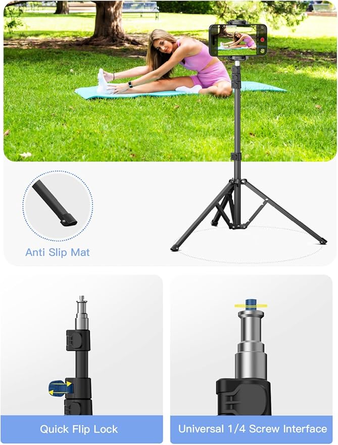 AOCHUAN 3-Axis Gimbal Stabilizer for Smartphone Smart X Pro Kit & T20 Complete Tripod