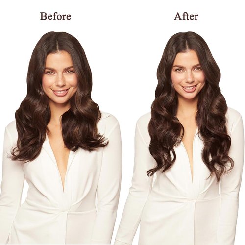 8PCS Dark Brown Clip In Hair Extensions Real Human Hair, 12A Naturally Soft Hair Extensions 120G 100% Virgin Human Hair Extensions for Women(18 Inch, 22Clips)