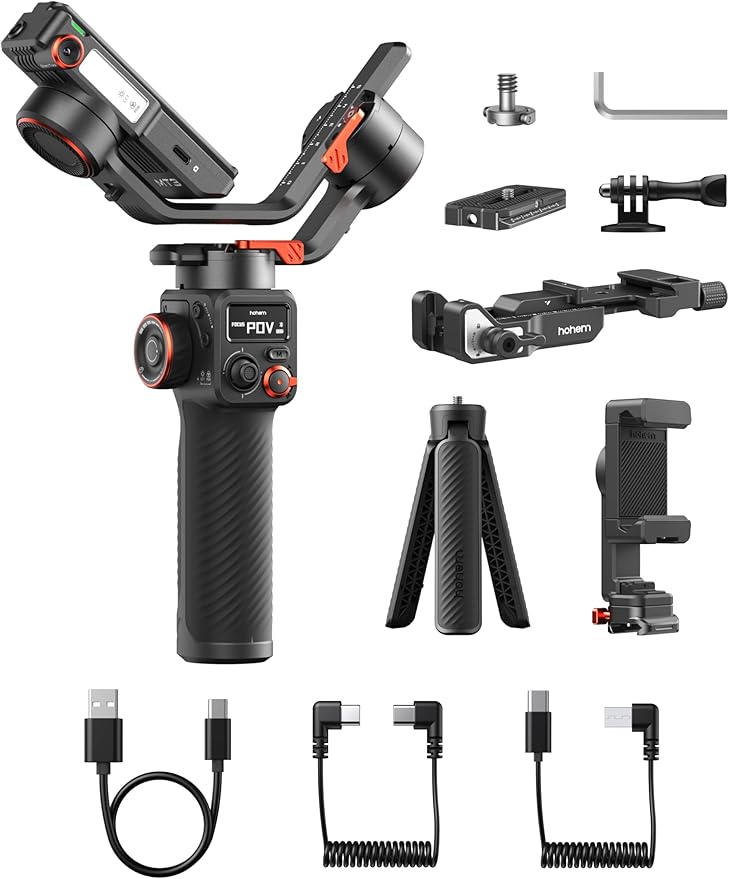 hohem iSteady MT3 3-Axis Gimbal Stabilizer for Camera & hohem iSteady V3 Ultra Gimbal Stabilizer for Smartphone