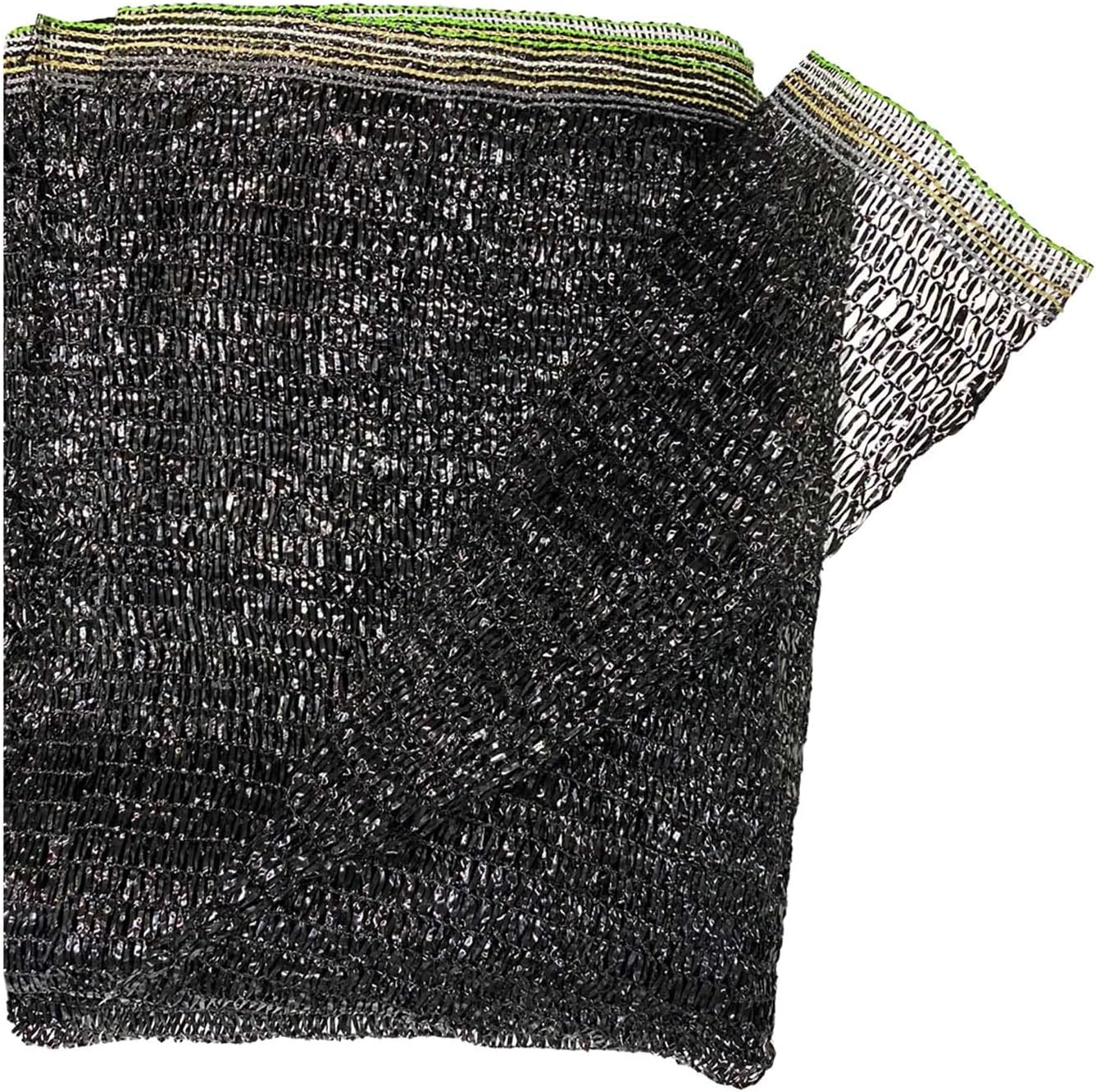 Cool Area 40% 8x20ft Sunblock Shade Cloth Cover Mesh UV Resistant Net for Garden Flower Plant Greenhouse, Black