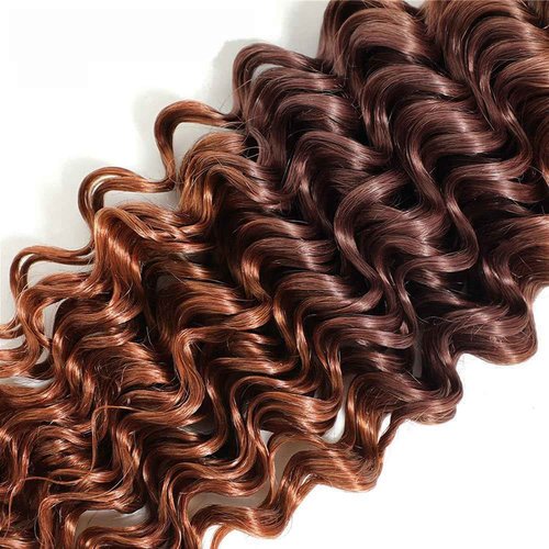 Condescension Brazilian Omber T1B/4/30 Human Hair Bundles 22 24 26 Inch Deep Wave 3 Bundles Human Hair 100% Unprocessed Remy Virgin Weave Hair for Women