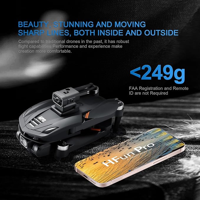 V168 4K UHD Drone with GPS Return, 90° Adjustable Camera, 5G HD Transmission, 30 Min Flight, 3000M Range, Obstacle Avoidance, Brushless Motor, Follow Me & Waypoint Fly