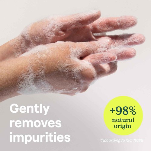 ATTITUDE Liquid Hand Soap, EWG Verified, Plant and Mineral-Based, Vegan Personal Care Products, Coconut & Wild Berries Scent, 16 Fl Oz (Pack of 6)