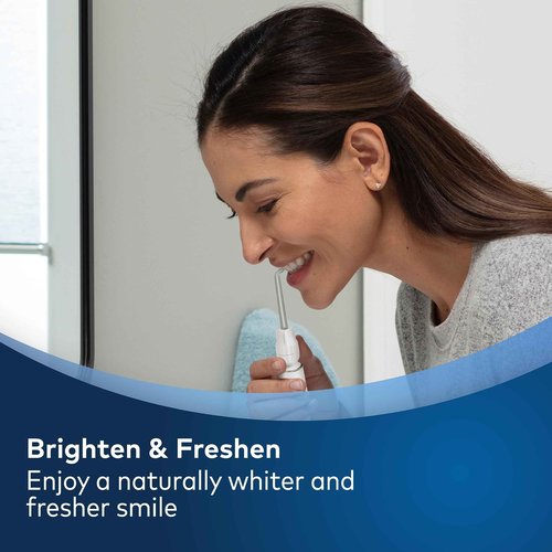 Waterpik Aquarius Water Flosser with 10 Settings, 7 Tips, ADA Accepted Plus 30 Count Fresh Mint Whitening Refill Tablets for Water Flossers