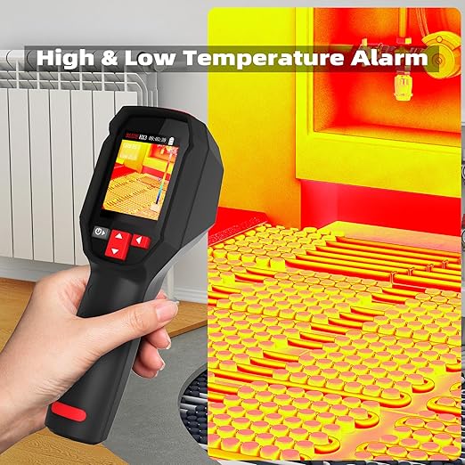 BSIDE Thermal Imaging Camera 240 x 240 Resolution Handheld Infrared IR Camera, 15 Thermal Palettes with 320 x 240 Full-Viewing TFT Display for Home Inspection HVAC Heat Pump Circuit Break, -4℉~1022℉