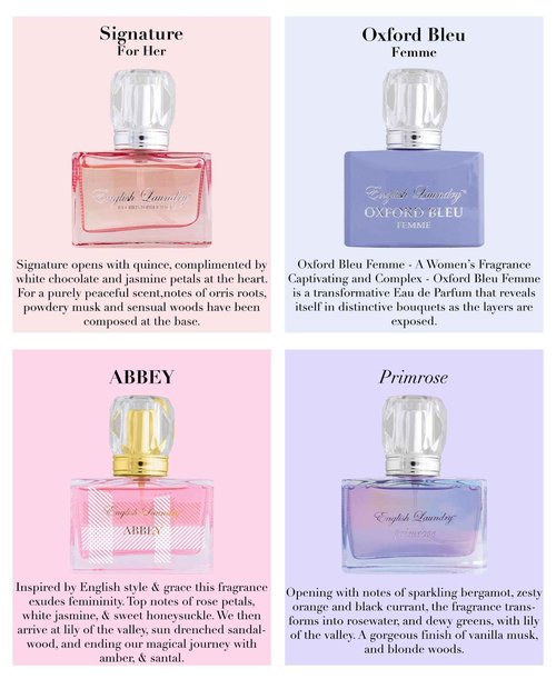 English Laundry Bright English Collection Eau De Parfum, 0.68 Fl Oz (Pack of 4)