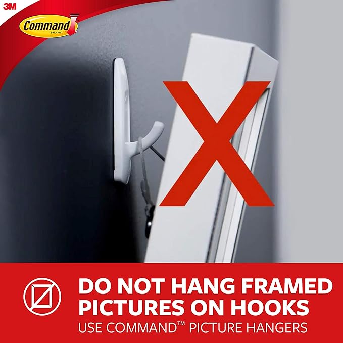 Command HOM-18Q-ES Key Rail, 0, Quartz (Pack of 8)