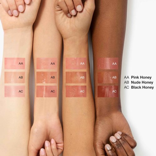 Clinique Pop Lip + Cheek Oil | 3 Iconic Shades in Black Honey, Pink and Nude Honey Set | Conditions Lips + Gives Cheeks a Natural, Dewy Flush