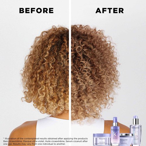Kerastase Blond Absolu Lumière Illuminating Shampoo For Lightened & Highlighted Hair - Intensely Hydrates & Illuminates Shiny Hair, Removes Impurities & Pollution, 16.9 Fl Oz