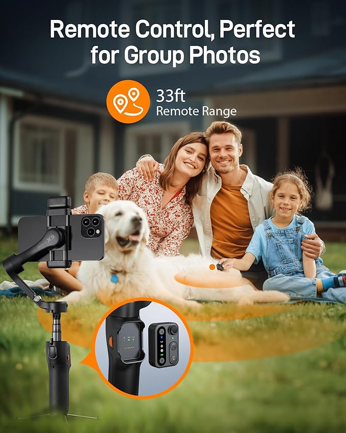 hohem iSteady X3 Gimbal Stabilizer for iPhone & hohem iSteady M7 Gimbal Stabilizer for Smartphone