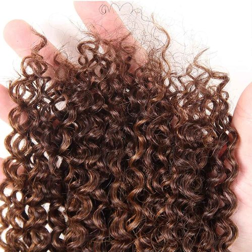 Highlight Human Hair Bundles Brown 26 28 30 Inch Color P4/30 Curly Wave Bundles Human Hair Extension Highlight Brown 12A Unprocessed Brazilian Virgin Double Weft Double Weft