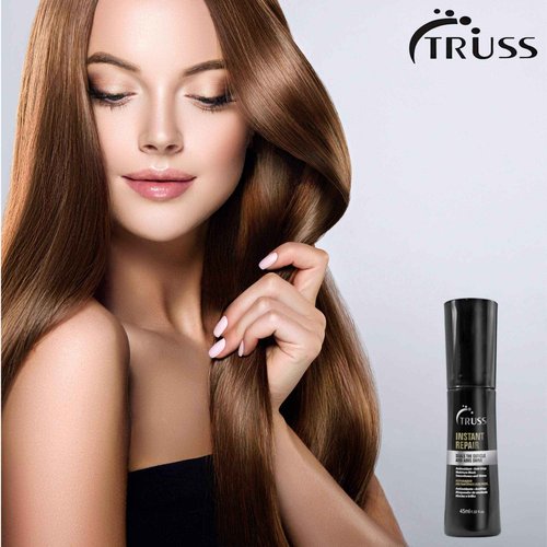 TRUSS Night Spa Serum Overnight Hair Treatment Bundle with Instant Repair - Daily Leave-In Hair Protector