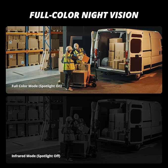 Defender Solar Powered 4K/8MP AI Everwatch Wireless Outdoor Security Camera, 4 Pack, Battery Powered, AI Tracking, Color Night Vision, Spotlight/Siren, IP66 Rated, Two-Way Talk, No Monthly Fees
