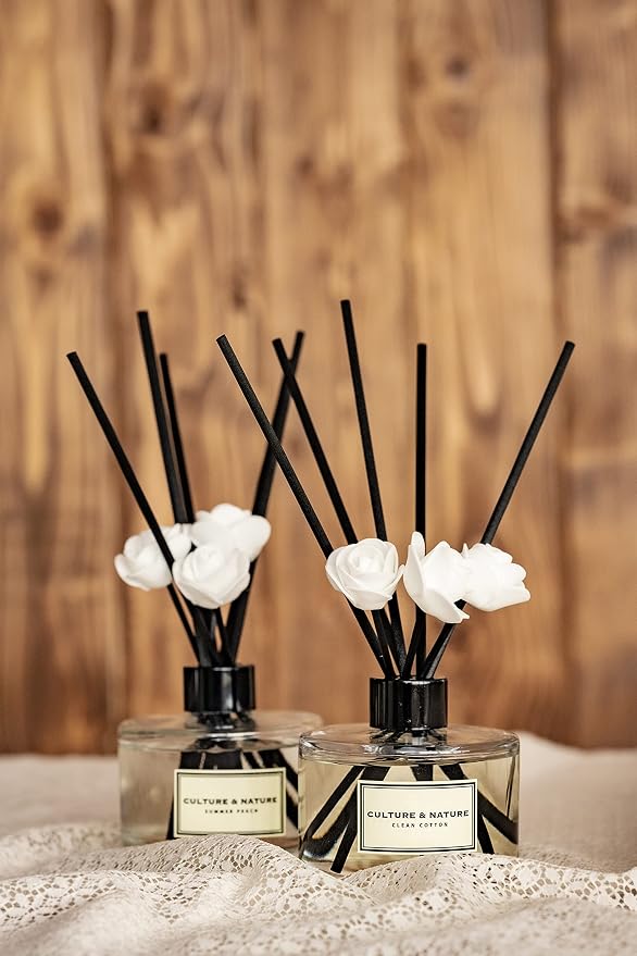 CULTURE & NATURE Reed Diffuser Set (6.7OZ, French Perfume)