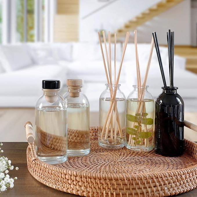 Urban Naturals Moonlit Petals Reed Diffuser Oil Set | Magnolias, Peonies, Daisies, Honeysuckle, Pear & Rosewood | Great Gift Idea for Mom, Grandma, Aunt, Wife or Sister