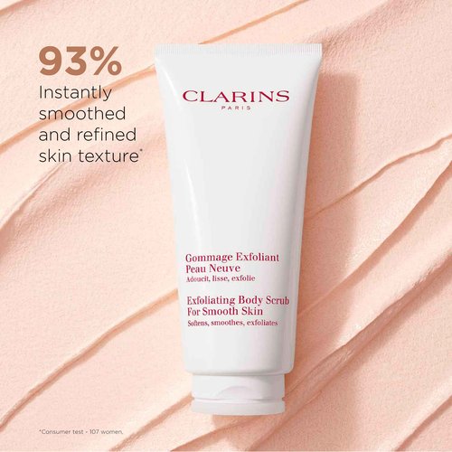Clarins Self Tanning Tinted Gel and Exfoliating Body Scrub for Smooth Skin Bundle | Self Tanner for Face and Body | Buildable Tan | Softening and Smoothing Body Scrub | All Skin Types