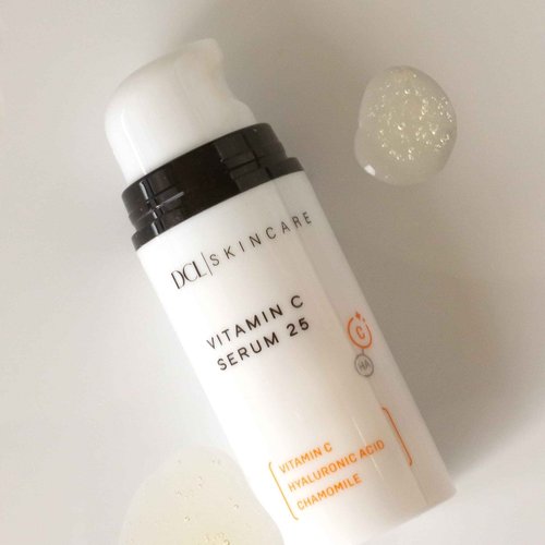 DCL Skincare Vitamin C Serum 25 with 25% Vitamin C & Hyaluronic Acid, 1 fl oz.