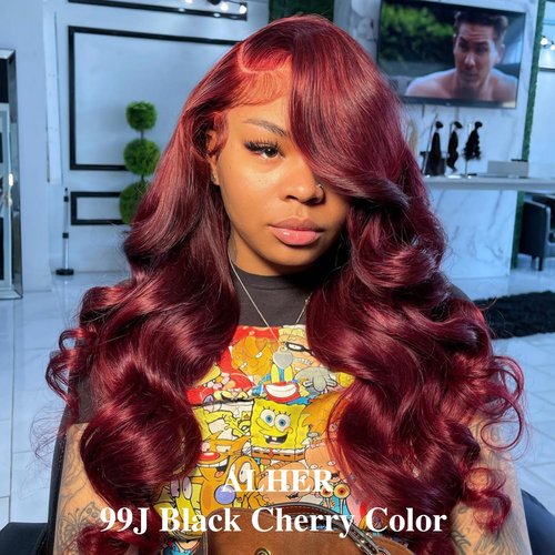 ALHER 99j Body Wave 1 Bundle Human Hair 24 Inch