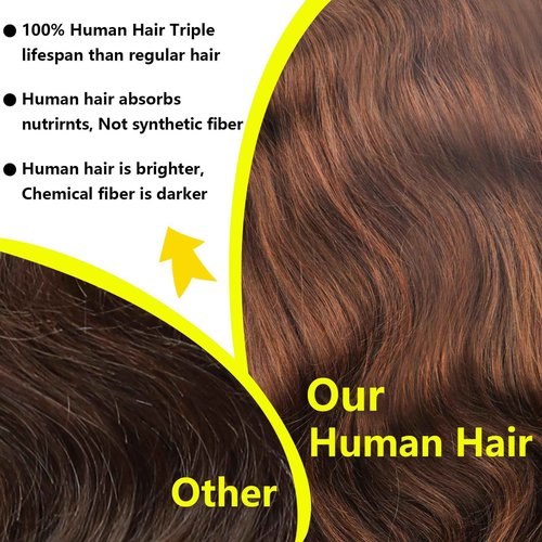 UYGLJK 13x6 Chocolate Brown Lace Front Wig HumanHair HD Transparent Pre Plucked Glueless Frontal 26 Inch Brown Wig Human Hair 200% Density