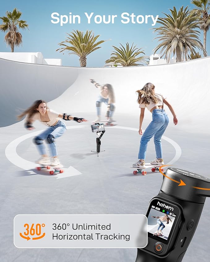 hohem iSteady X3SE Gimbal Stabilizer for iPhone & hohem iSteady V3 Ultra Gimbal Stabilizer for Smartphone