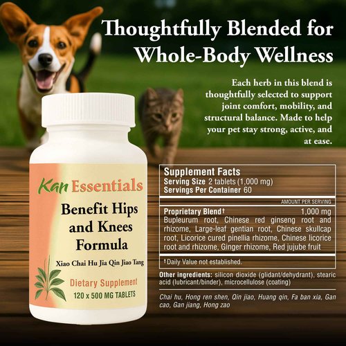 Kan Herbs - Essentials- Benefit Hips and Knees 120 tabs (1)