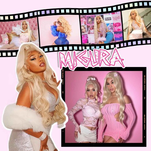 MIGURA 613 13x6 Lace Front Wig Human Hair 200 Density Blonde Body Wave HD Lace Front Wigs Human Hair Pre Plucked Lace Frontal Wigs for Women 20 Inch