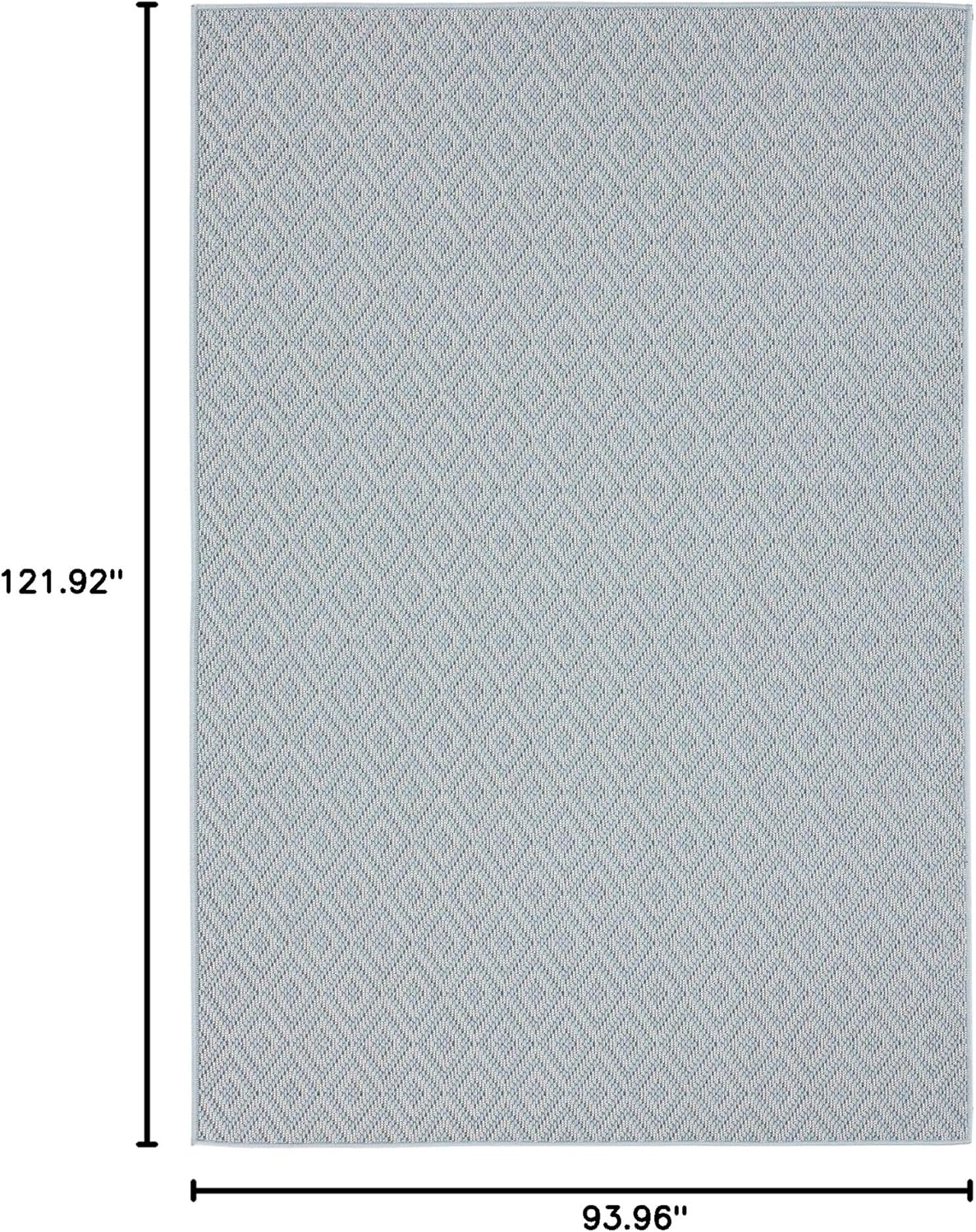 Home Dynamix Tripoli Lydia Indoor/Outdoor Area Rug 7'10"x10'2", Modern Blue