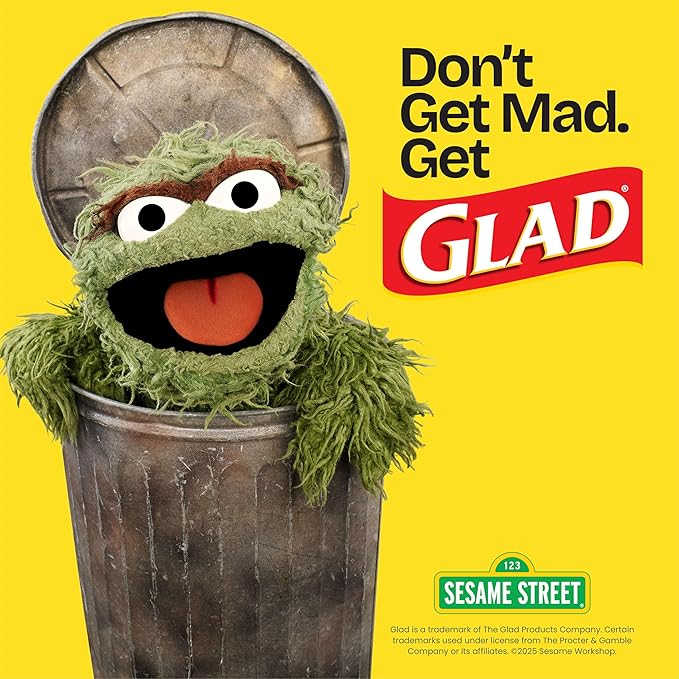 Glad ForceFlex Tall Kitchen Trash Bags, 13 Gallon, Fragrance Free, 110 Count (Package May Vary)