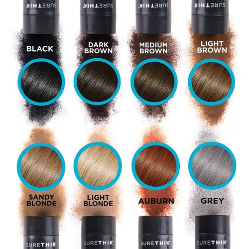 SureThik 2 x 30g Hair Thickening Fiber (Sandy Blonde) and Holding Spray (3.4oz) Bundle