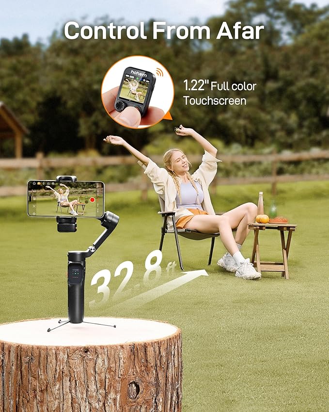 hohem iSteady V3 Ultra Gimbal Stabilizer for iPhone & hohem iSteady V3 Gimbal Stabilizer for Smartphone