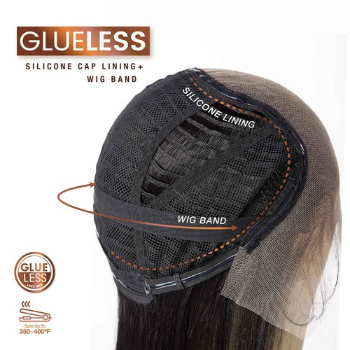 Sensationnel Bare Lace 13X6 Wigs - Unit 15 Lacefrontal Glueless Synthetic 180 Degree Preplucked Hairline (1 JETBLACK)